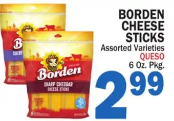 Bravo Supermarkets BORDEN CHEESE STICKS offer