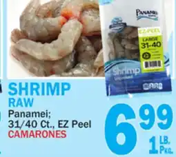 Bravo Supermarkets PANAMEI SHRIMP RAW offer