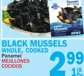 Bravo Supermarkets PANAMEI BLACK MUSSELS WHOLE, COOKED offer