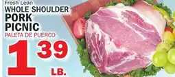 Bravo Supermarkets WHOLE SHOULDER PORK PICNIC offer