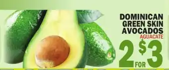 Bravo Supermarkets DOMINICAN GREEN SKIN AVOCADOS offer