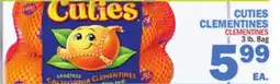 Bravo Supermarkets CUTIES CLEMENTINES offer