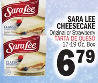 Bravo Supermarkets SARA LEE CHEESECAKE offer