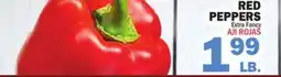 Bravo Supermarkets RED PEPPERS offer