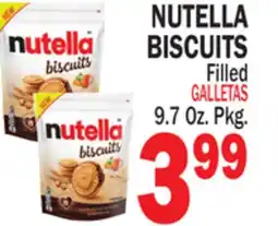 Bravo Supermarkets NUTELLA BISCUITS offer