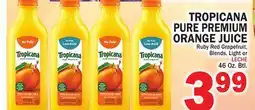 Bravo Supermarkets TROPICANA PURE PREMIUM ORANGE JUICE offer