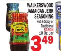 Bravo Supermarkets WALKERSWOOD JAMAICAN JERK JAMAICAN JERK SEASONING offer