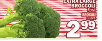 Bravo Supermarkets EXTRA LARGE BROCCOLI offer