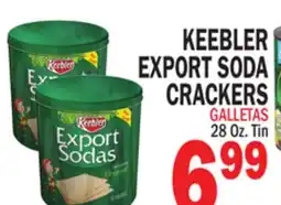 Bravo Supermarkets KEEBLER EXPORT SODA CRACKERS offer