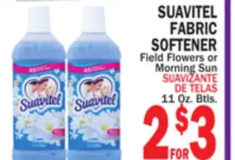 Bravo Supermarkets SUAVITEL FABRIC SOFTENER offer