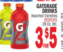 Bravo Supermarkets GATORADE DRINKS offer