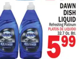 Bravo Supermarkets DAWN DISH LIQUID offer