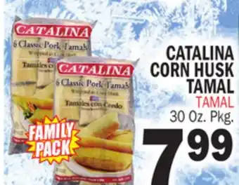 Bravo Supermarkets CATALINA CORN HUSK TAMAL offer