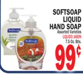 Bravo Supermarkets SOFTSOAP LIQUID HAND SOAP offer