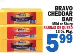 Bravo Supermarkets BRAVO CHEDDAR BAR offer