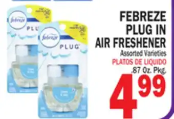 Bravo Supermarkets FEBREZE PLUG IN AIR FRESHENER offer