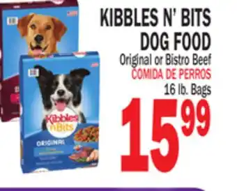 Bravo Supermarkets KIBBLES N' BITS DOG FOOD offer