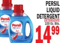 Bravo Supermarkets PERSIL LIQUID DETERGENT offer