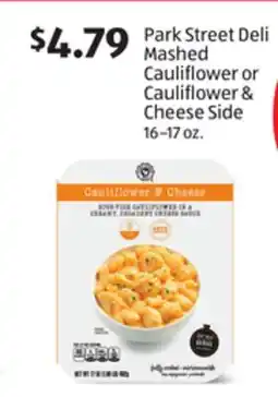 Aldi Park Street Deli Mashed Cauliflower or Cauliflower & Cheese Side offer