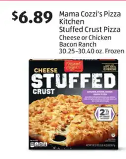 Aldi Mama Cozzi's Pizza Kitchen Stuffed Crust Pizza offer