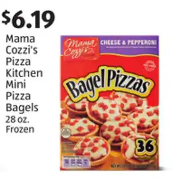 Aldi Mama Cozzi's Pizza Kitchen Mini Pizza Bagels offer