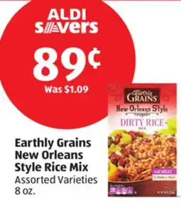 Aldi Earthly Grains New Orleans Style Rice Mix offer