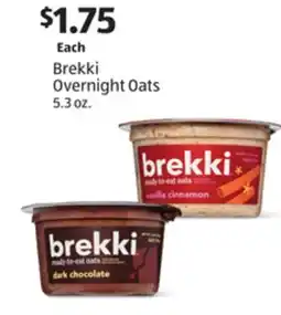 Aldi Brekki Overnight Oats offer