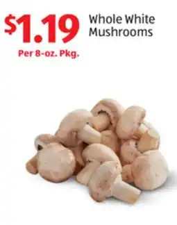 Aldi Whole White Mushrooms offer