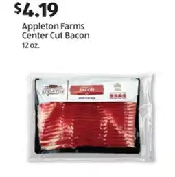 Aldi Appleton Farms Center Cut Bacon offer