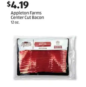 Aldi Appleton Farms Center Cut Bacon offer