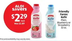 Aldi Friendly Farms Kefir offer