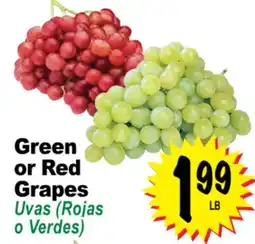 Superior Grocers Green or Red Grapes offer