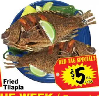 Superior Grocers Fried Tilapia offer