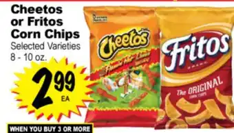 Superior Grocers Cheetos or Fritos Corn Chips offer