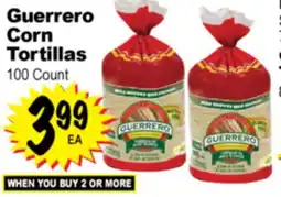 Superior Grocers Guerrero Corn Tortillas offer