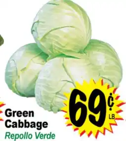 Superior Grocers Green Cabbage offer