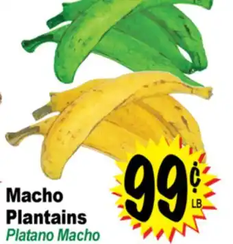 Superior Grocers Macho Plantains offer