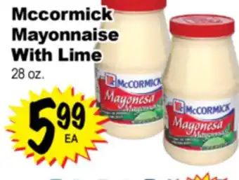 Superior Grocers Mccormick Mayonnaise With Lime offer