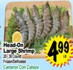 Superior Grocers Head-On Large Shrimp offer