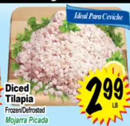 Superior Grocers Diced Tilapia offer