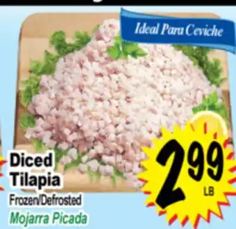 Superior Grocers Diced Tilapia offer