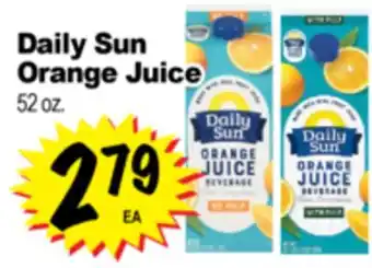 Superior Grocers Daily Sun Orange Juice offer