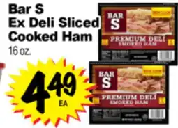 Superior Grocers Bar S Ex Deli Sliced Cooked Ham offer