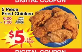 Superior Grocers 5 Piece Fried Chicken offer