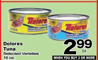 Superior Grocers Dolores Tuna offer