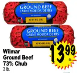 Superior Grocers Wilmar Ground Beef 73% Chub offer