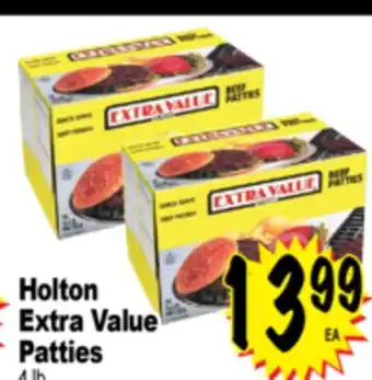 Superior Grocers Holton Extra Value Patties offer