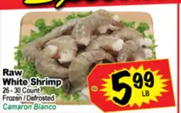 Superior Grocers Raw White Shrimp offer