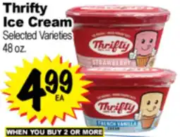 Superior Grocers Thrifty Ice Cream offer