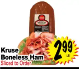 Superior Grocers Kruse Boneless Ham offer